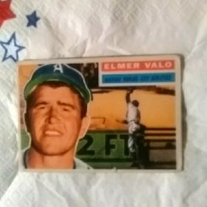 1956 Topps #3b Elmer Valo